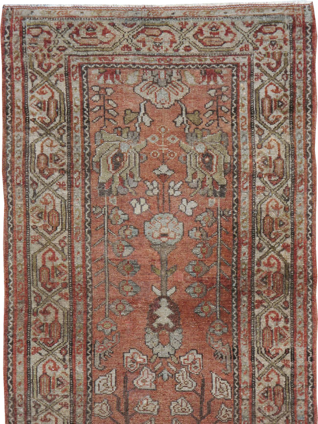 Vintage Persian Malayer Runner, No.21175 - Gss