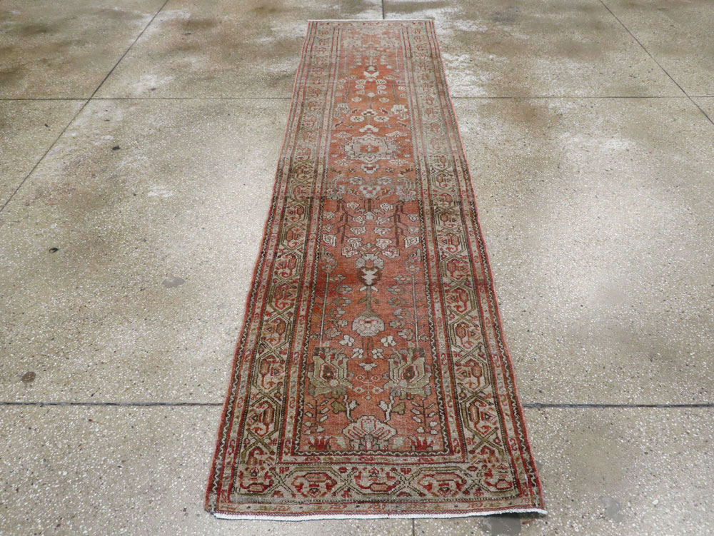 Vintage Persian Malayer Runner, No.21175 - Gss