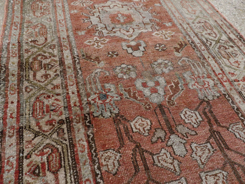 Vintage Persian Malayer Runner, No.21175 - Gss