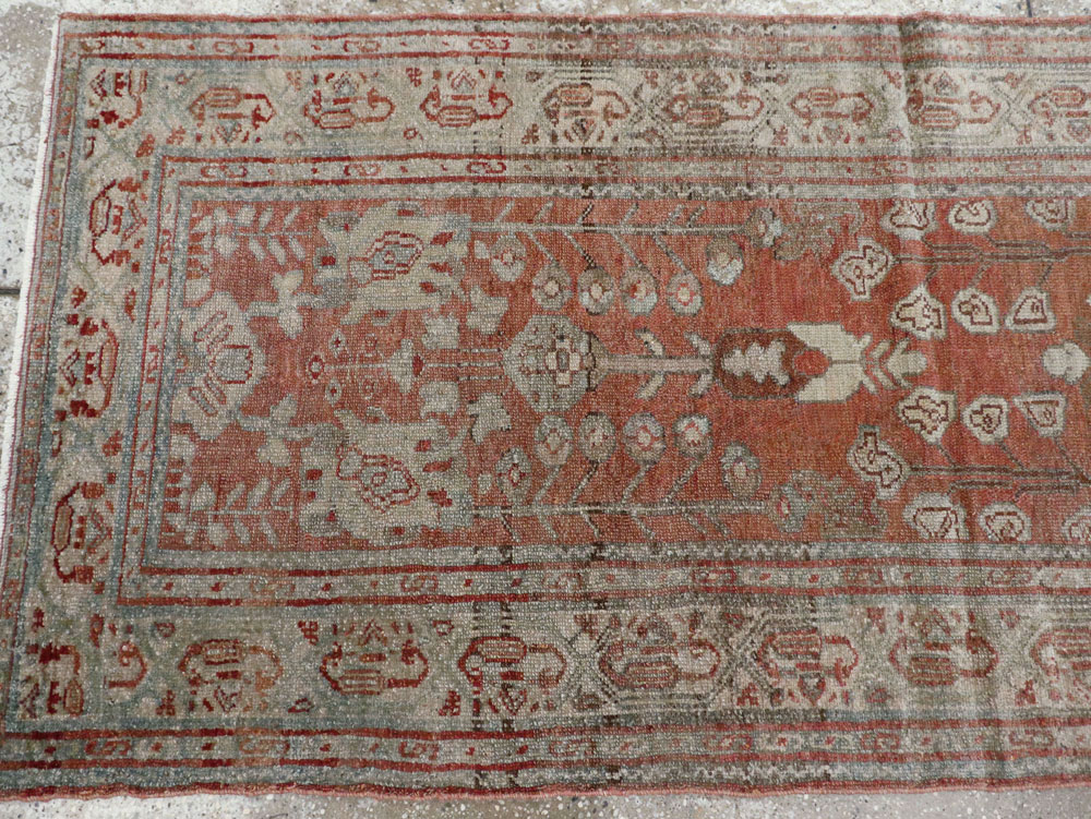Vintage Persian Malayer Runner, No.21175 - Gss
