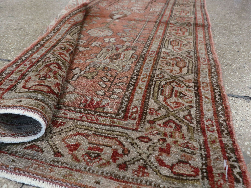 Vintage Persian Malayer Runner, No.21175 - Gss
