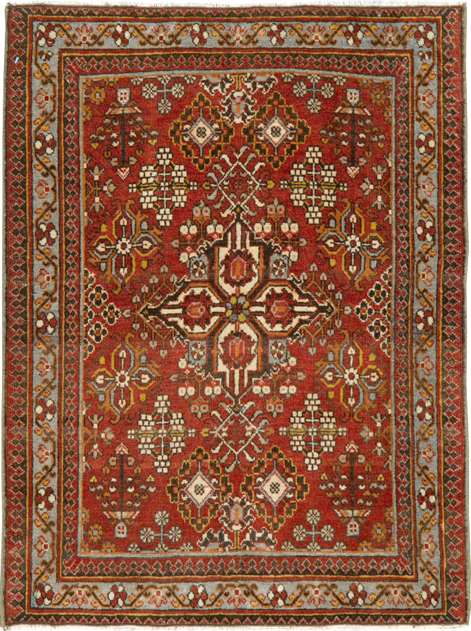 Vintage Persian Joshegan Rug, No.21179 - Gss