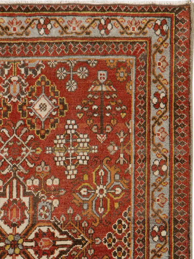 Vintage Persian Joshegan Rug, No.21179 - Gss