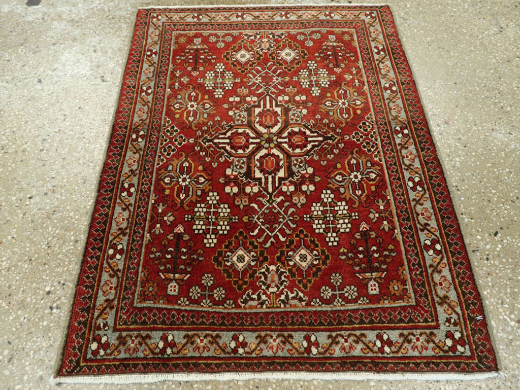 Vintage Persian Joshegan Rug, No.21179 - Gss