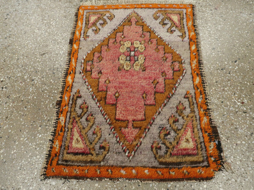 Antique Turkish Anatolian Rug, No.21180 - Gss