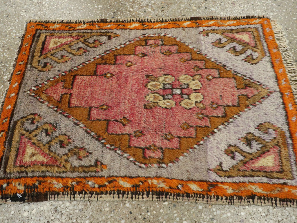 Antique Turkish Anatolian Rug, No.21180 - Gss