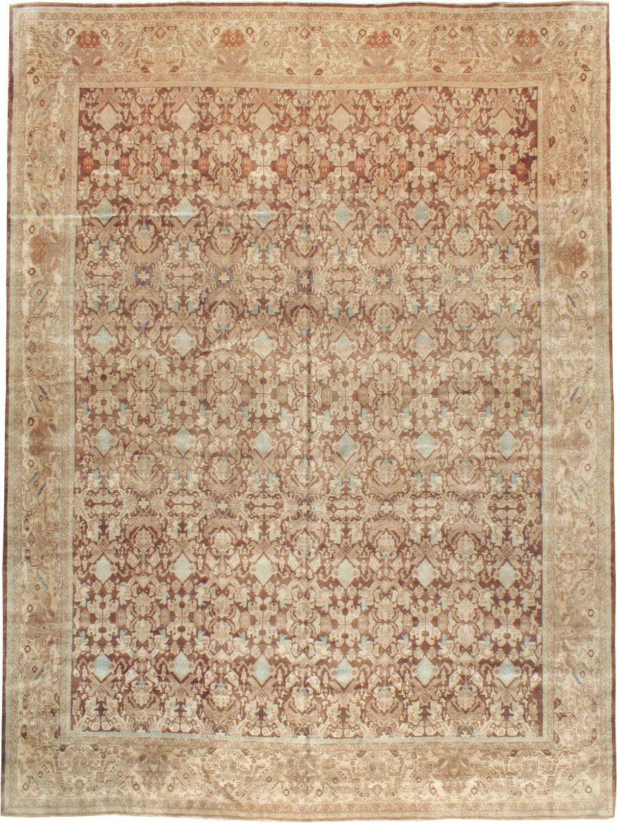 Antique Persian Tabriz Carpet, No.21184 - Gss