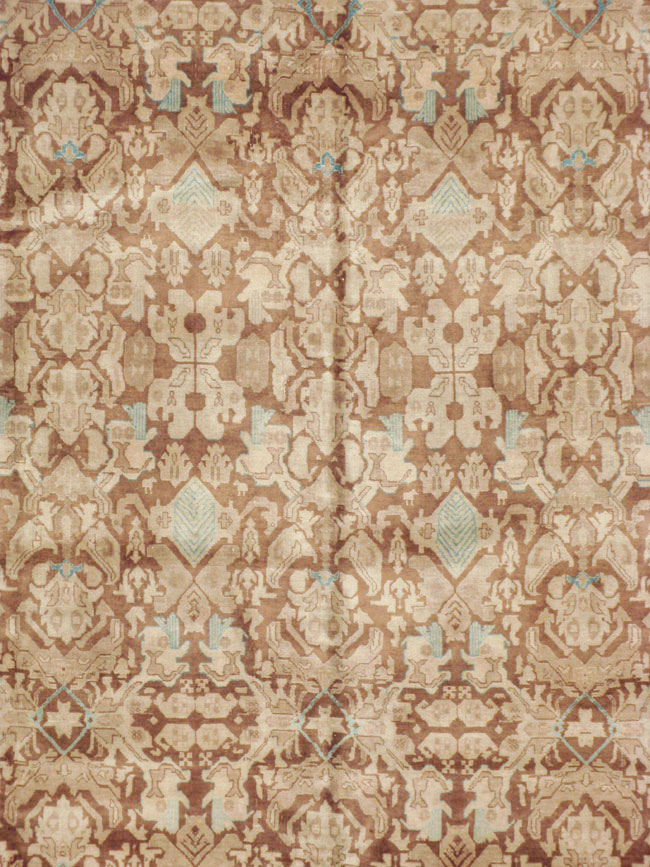 Antique Persian Tabriz Carpet, No.21184 - Gss