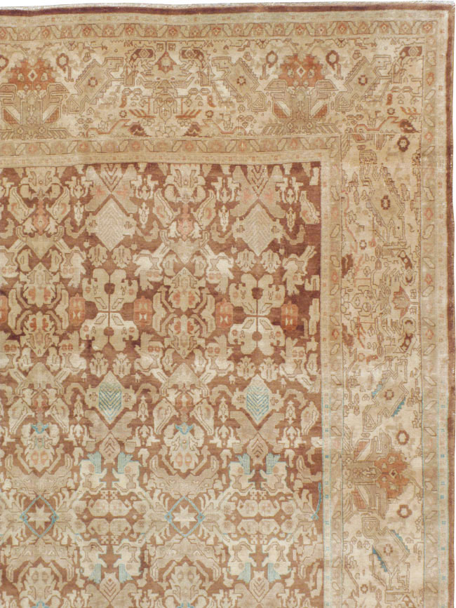 Antique Persian Tabriz Carpet, No.21184 - Gss