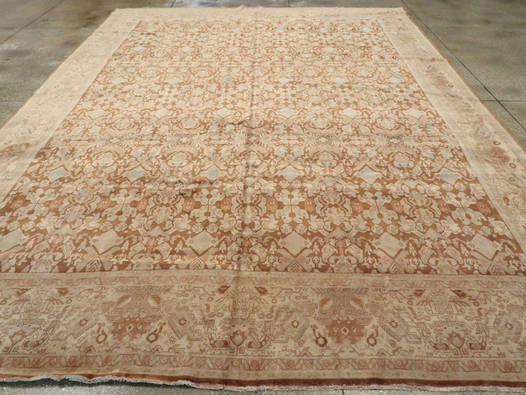 Antique Persian Tabriz Carpet, No.21184 - Gss