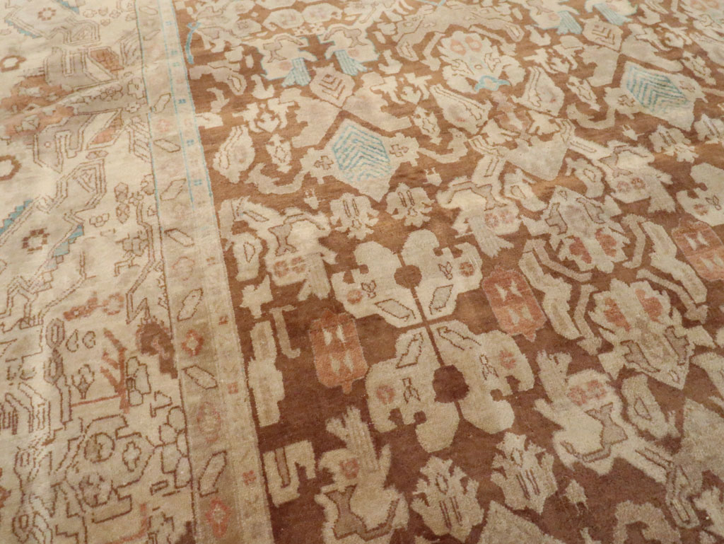 Antique Persian Tabriz Carpet, No.21184 - Gss