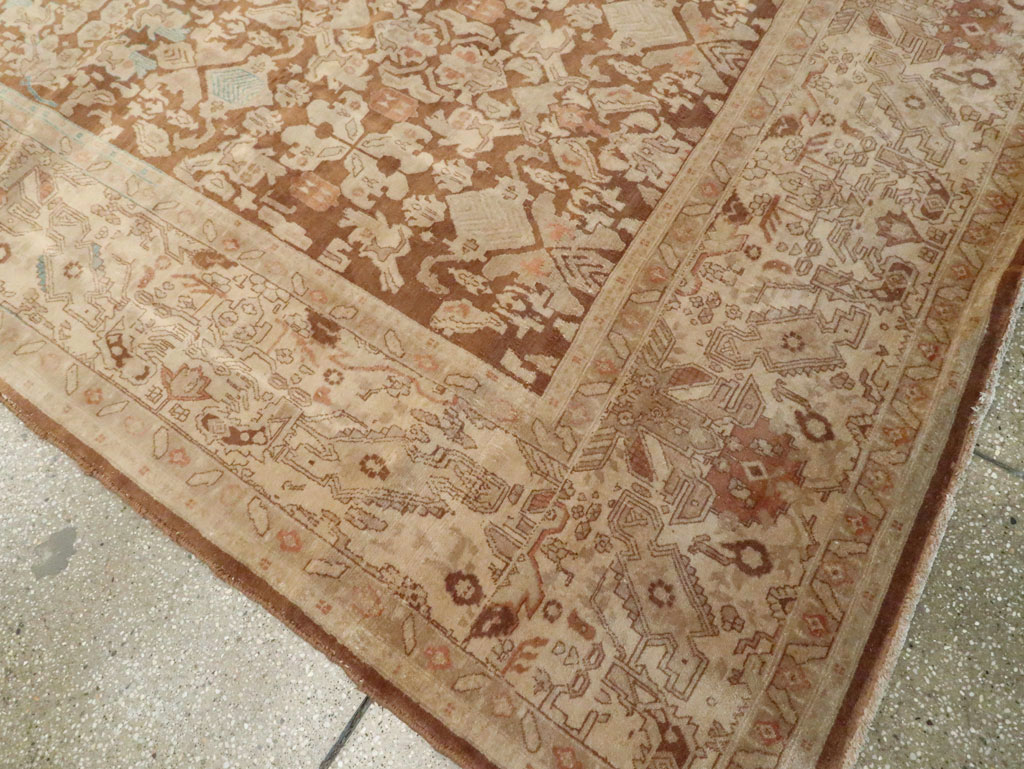 Antique Persian Tabriz Carpet, No.21184 - Gss