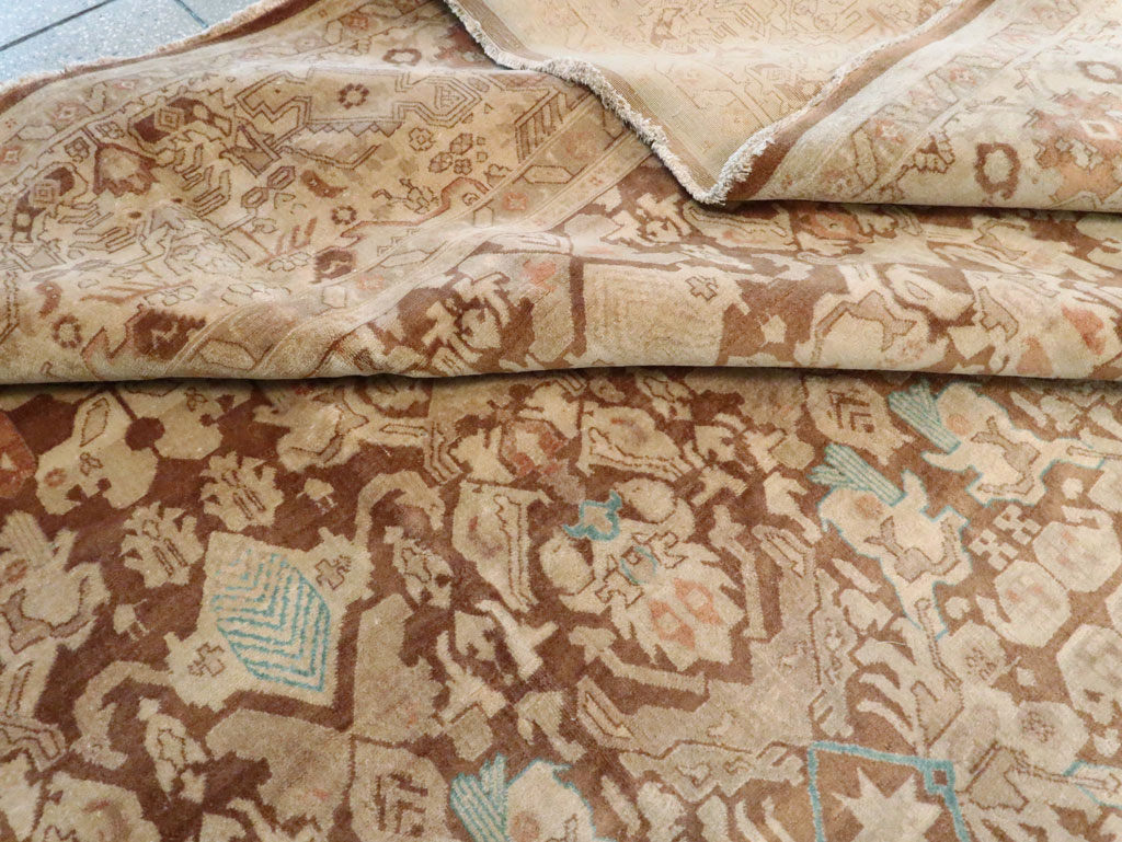 Antique Persian Tabriz Carpet, No.21184 - Gss