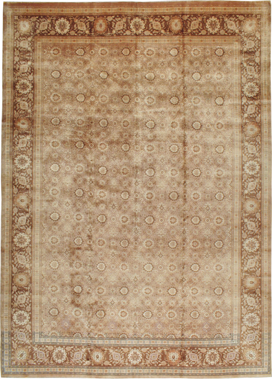 Antique Persian Tabriz Carpet, No.21186 - Gss