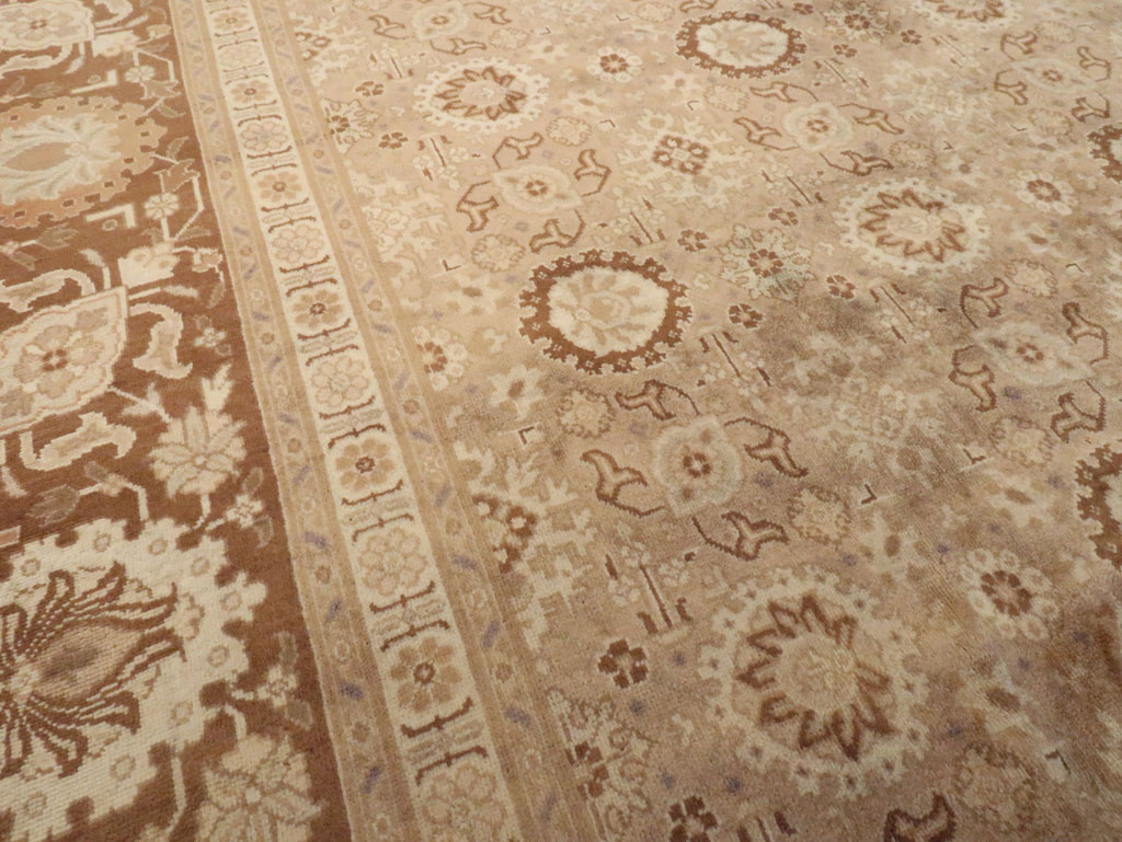 Antique Persian Tabriz Carpet, No.21186 - Gss