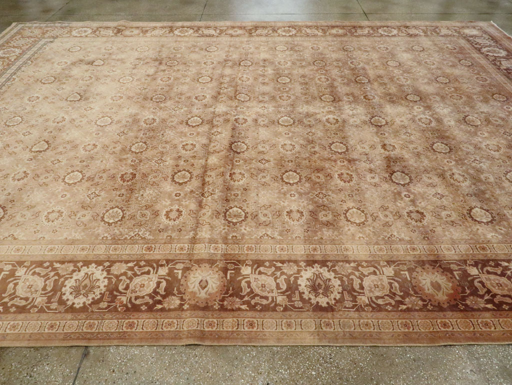 Antique Persian Tabriz Carpet, No.21186 - Gss