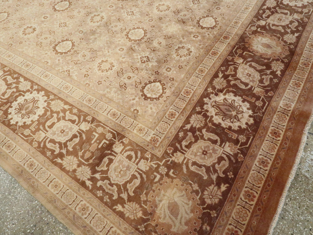 Antique Persian Tabriz Carpet, No.21186 - Gss
