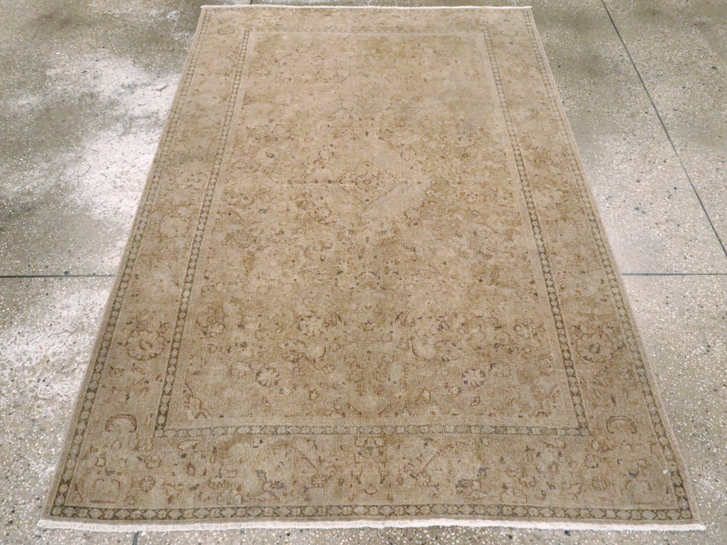 Antique Persian Kashan Rug, No.21189 - Gss