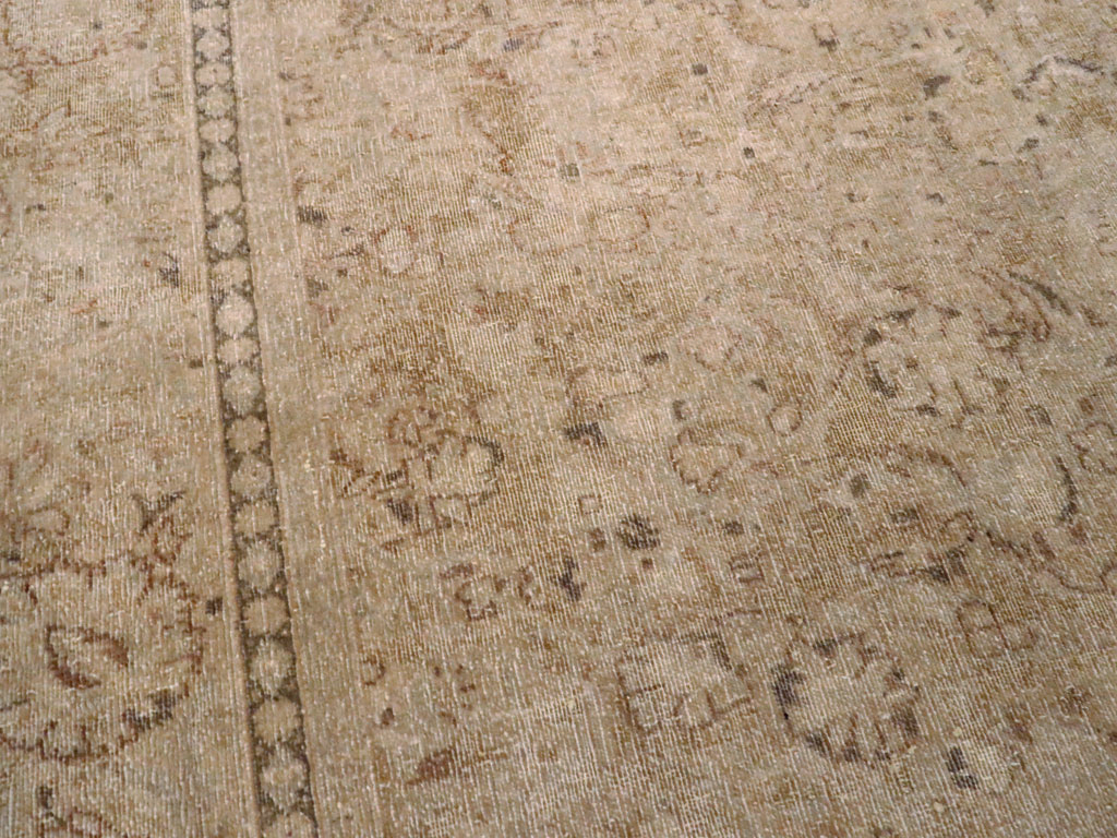 Antique Persian Kashan Rug, No.21189 - Gss