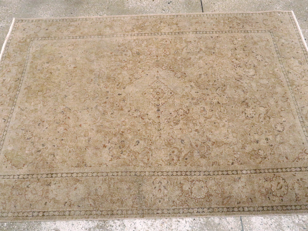 Antique Persian Kashan Rug, No.21189 - Gss