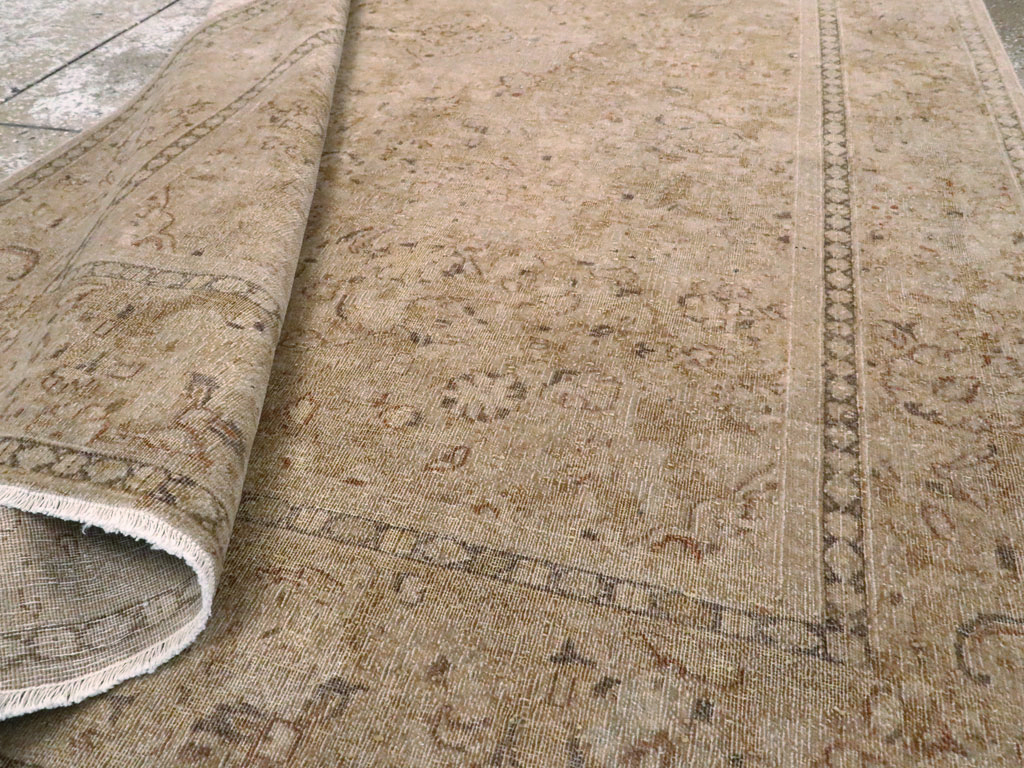 Antique Persian Kashan Rug, No.21189 - Gss