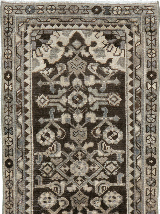 Vintage Persian Malayer Runner, No.21195 - Gss