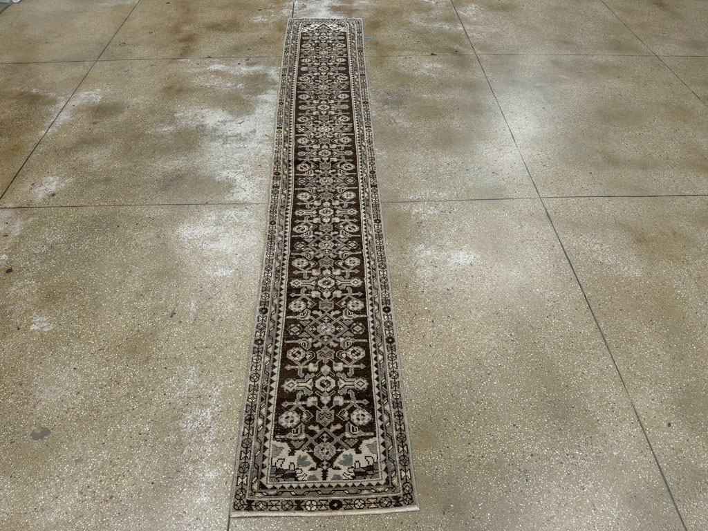 Vintage Persian Malayer Runner, No.21195 - Gss