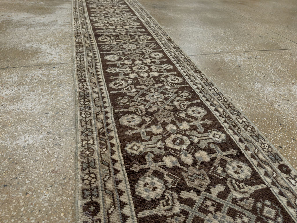 Vintage Persian Malayer Runner, No.21195 - Gss