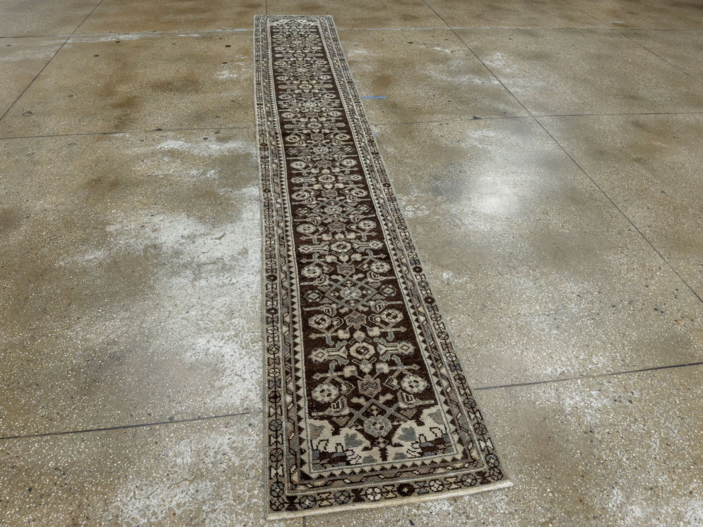 Vintage Persian Malayer Runner, No.21195 - Gss