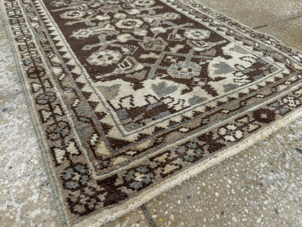 Vintage Persian Malayer Runner, No.21195 - Gss