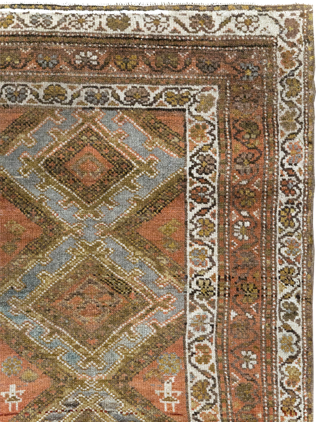 Antique Persian Kurdish Rug, No.21196 - Gss