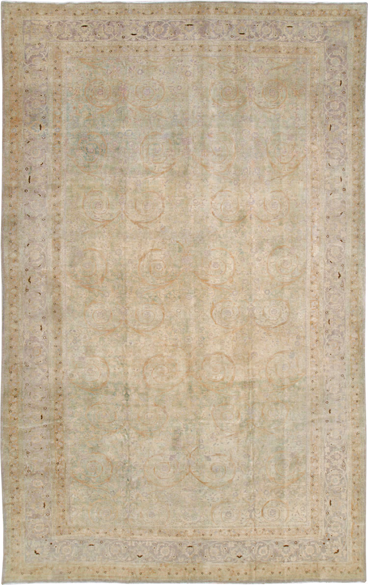 Antique Persian Tabriz  Carpet, No.21197 - Gss