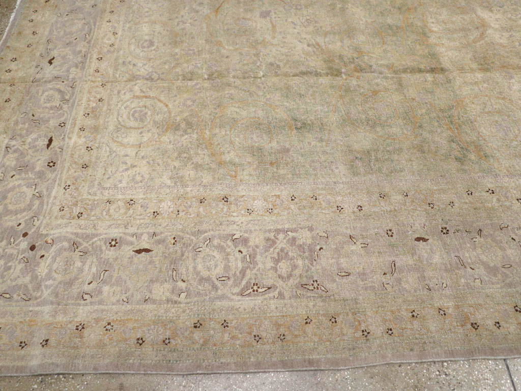 Antique Persian Tabriz  Carpet, No.21197 - Gss