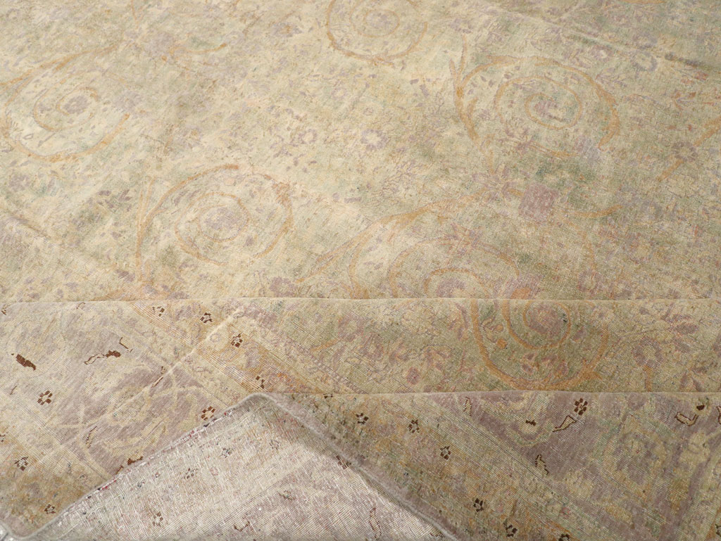 Antique Persian Tabriz  Carpet, No.21197 - Gss