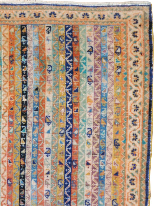 Vintage Persian Afshar Rug, No.21206 - Gss