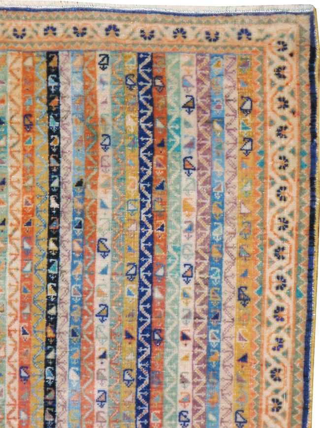 Vintage Persian Afshar Rug, No.21206 - Gss