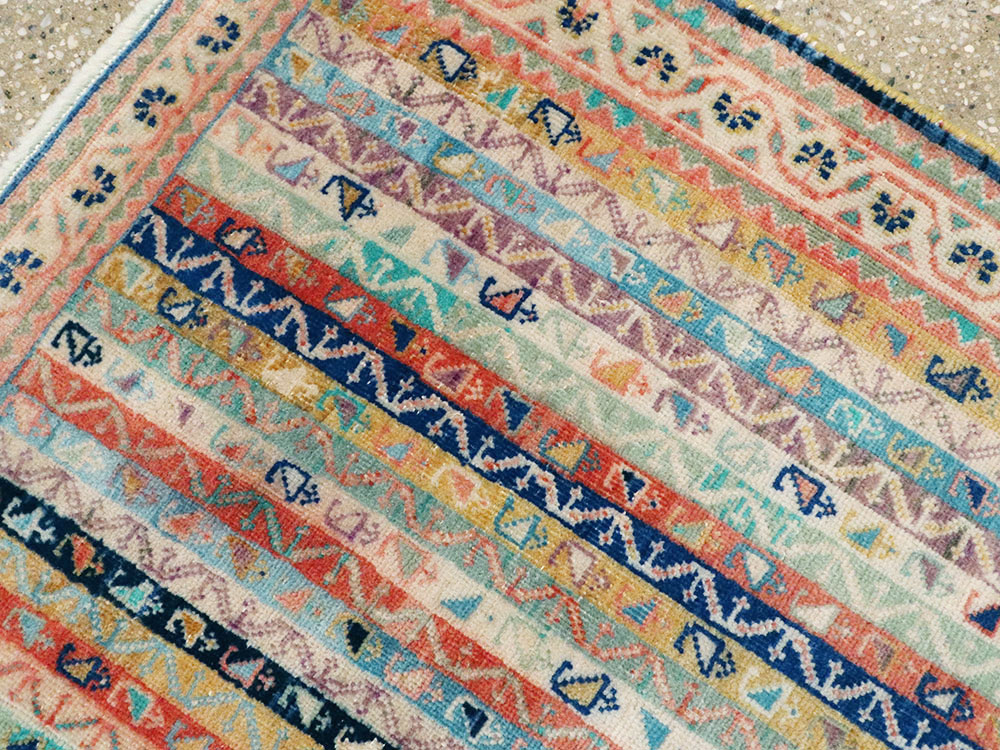 Vintage Persian Afshar Rug, No.21206 - Gss