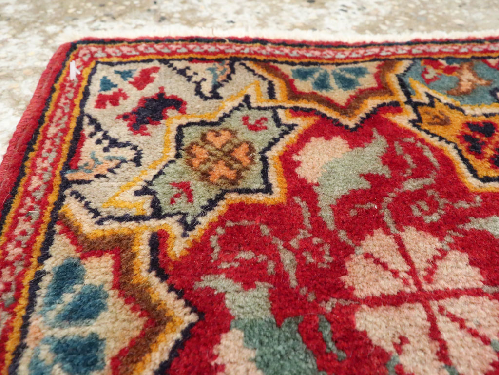 Vintage Persian Sampler Kashan Rug, No.21211 - Gss