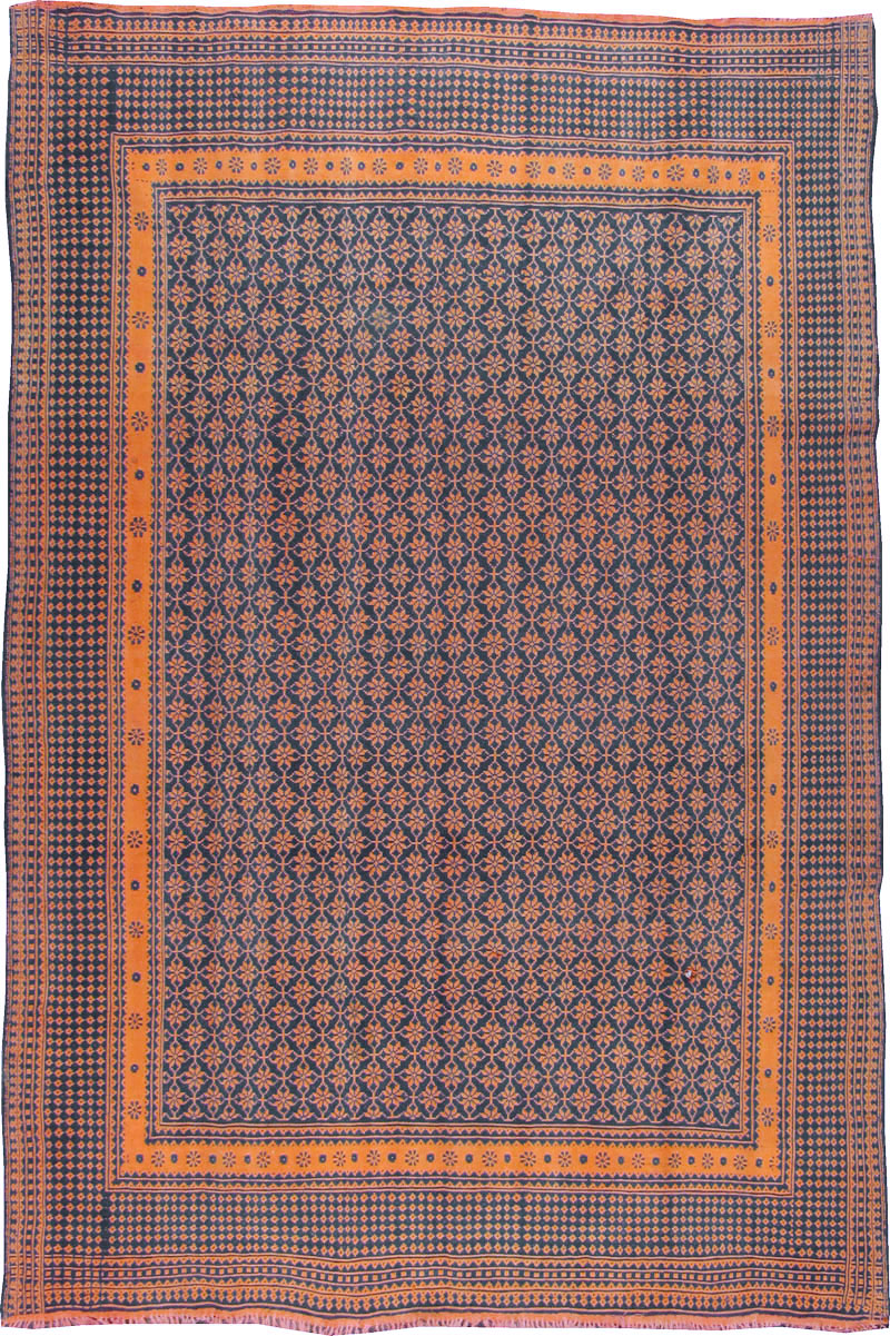 Vintage Persian Flat-weave Kilim, No.21215 - Gss