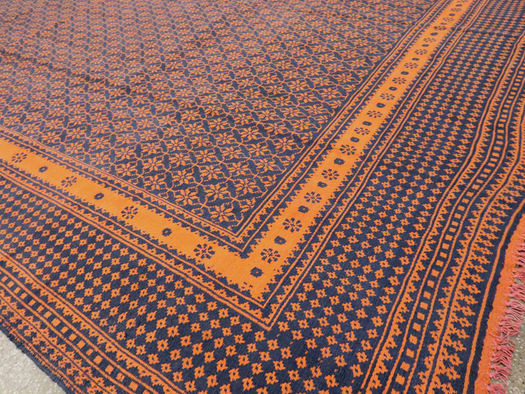 Vintage Persian Flat-weave Kilim, No.21215 - Gss