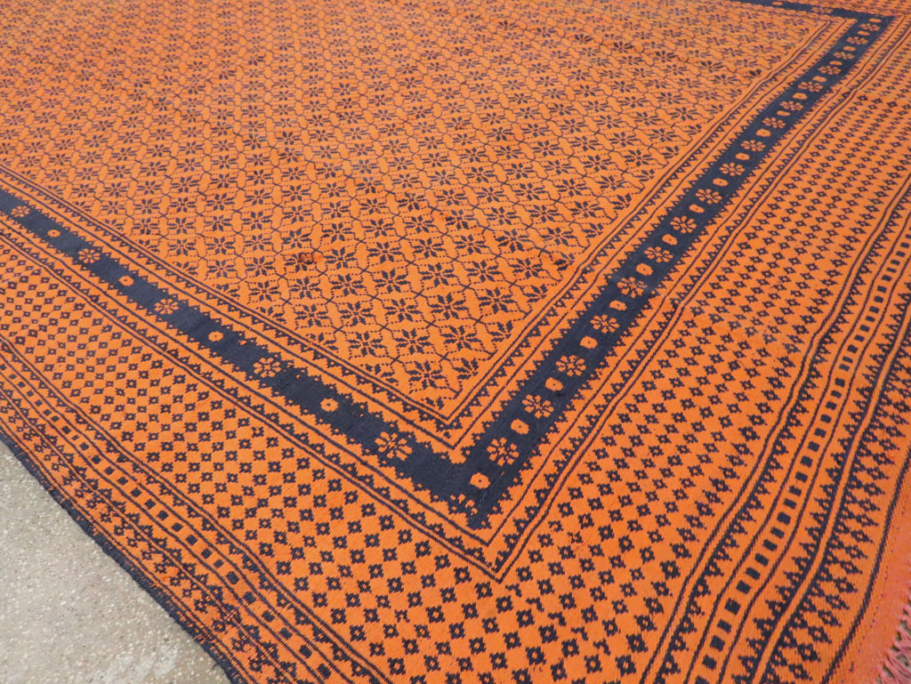 Vintage Persian Flat-weave Kilim, No.21215 - Gss