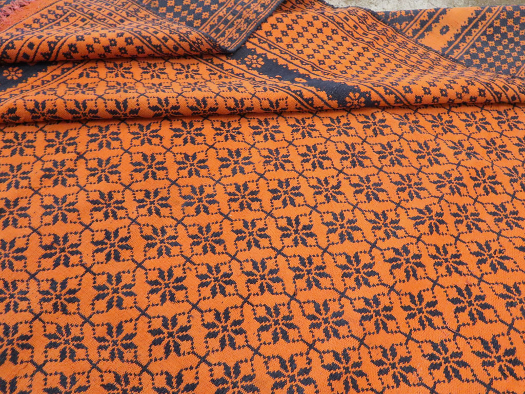 Vintage Persian Flat-weave Kilim, No.21215 - Gss