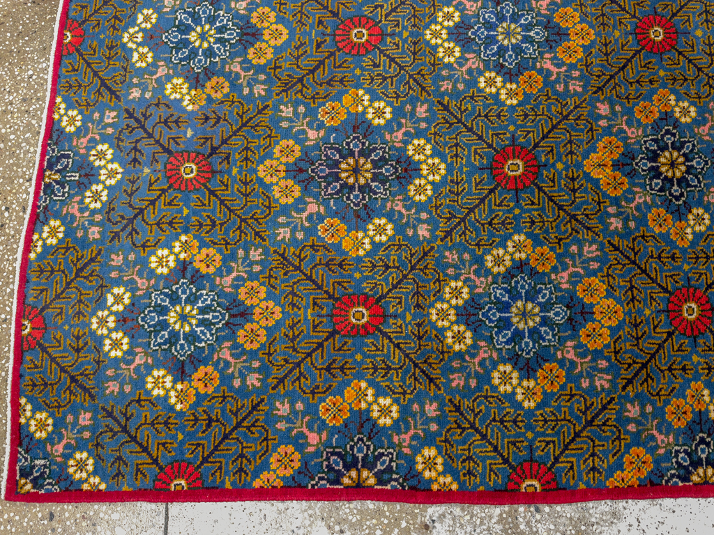 Vintage Persian Kashan Runner, No.21221 - Gss