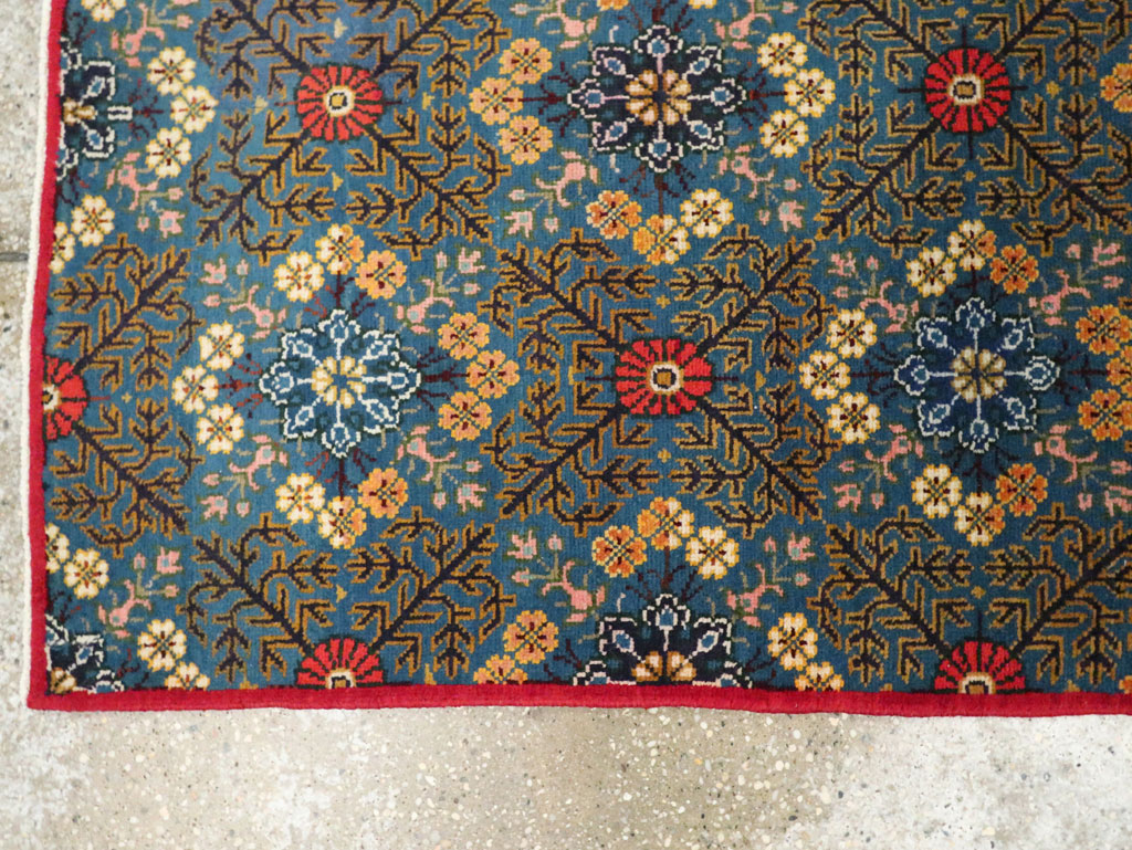 Vintage Persian Kashan Runner, No.21221 - Gss