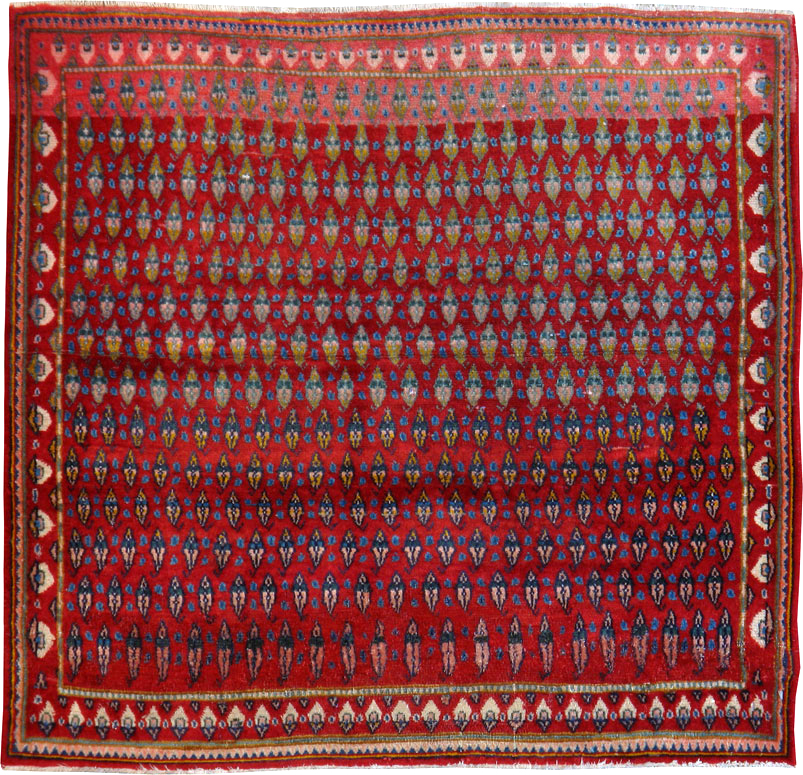 Vintage Persian Kashan Rug, No.21226 - Gss
