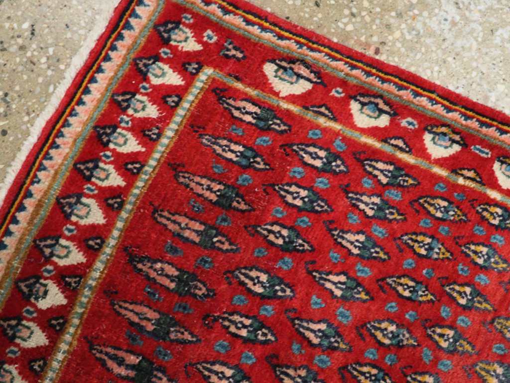 Vintage Persian Kashan Rug, No.21226 - Gss