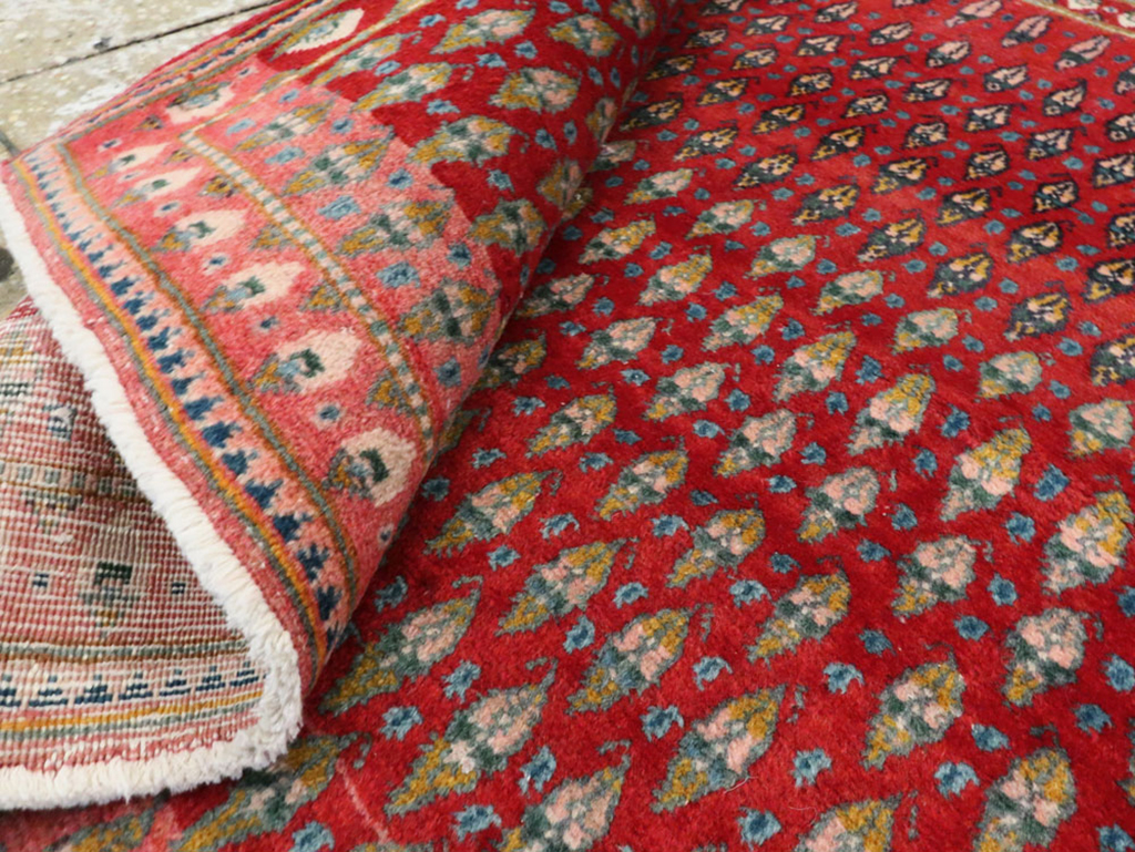 Vintage Persian Kashan Rug, No.21226 - Gss