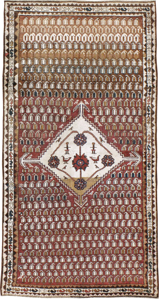 Vintage Persian Malayer Rug, No.21227 - Gss