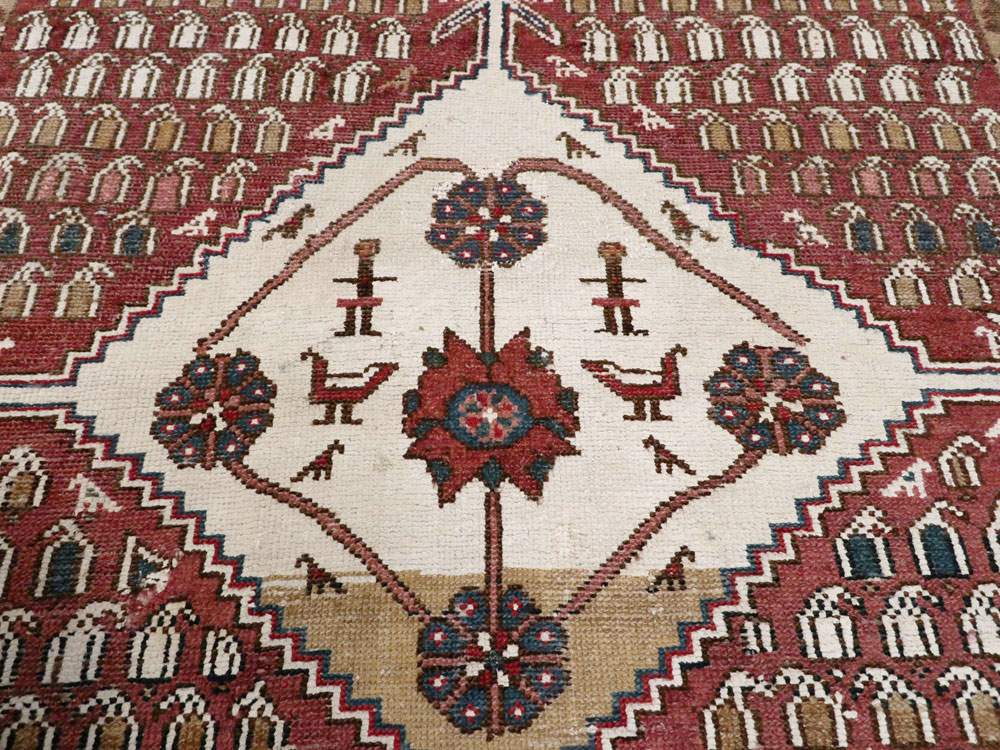 Vintage Persian Malayer Rug, No.21227 - Gss