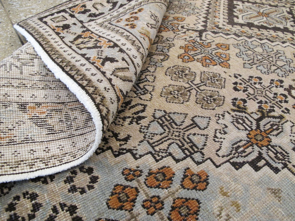 Vintage Persian Joshegan Rug (Pair: 1 of 2), No.21236 - Gss